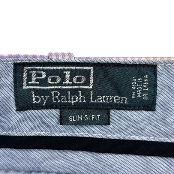 Polo Ralph Lauren Shorts Men's Size 38 Slim GI Fit Plaid Gingham Bermuda NWT NEW - Picture 3 of 16